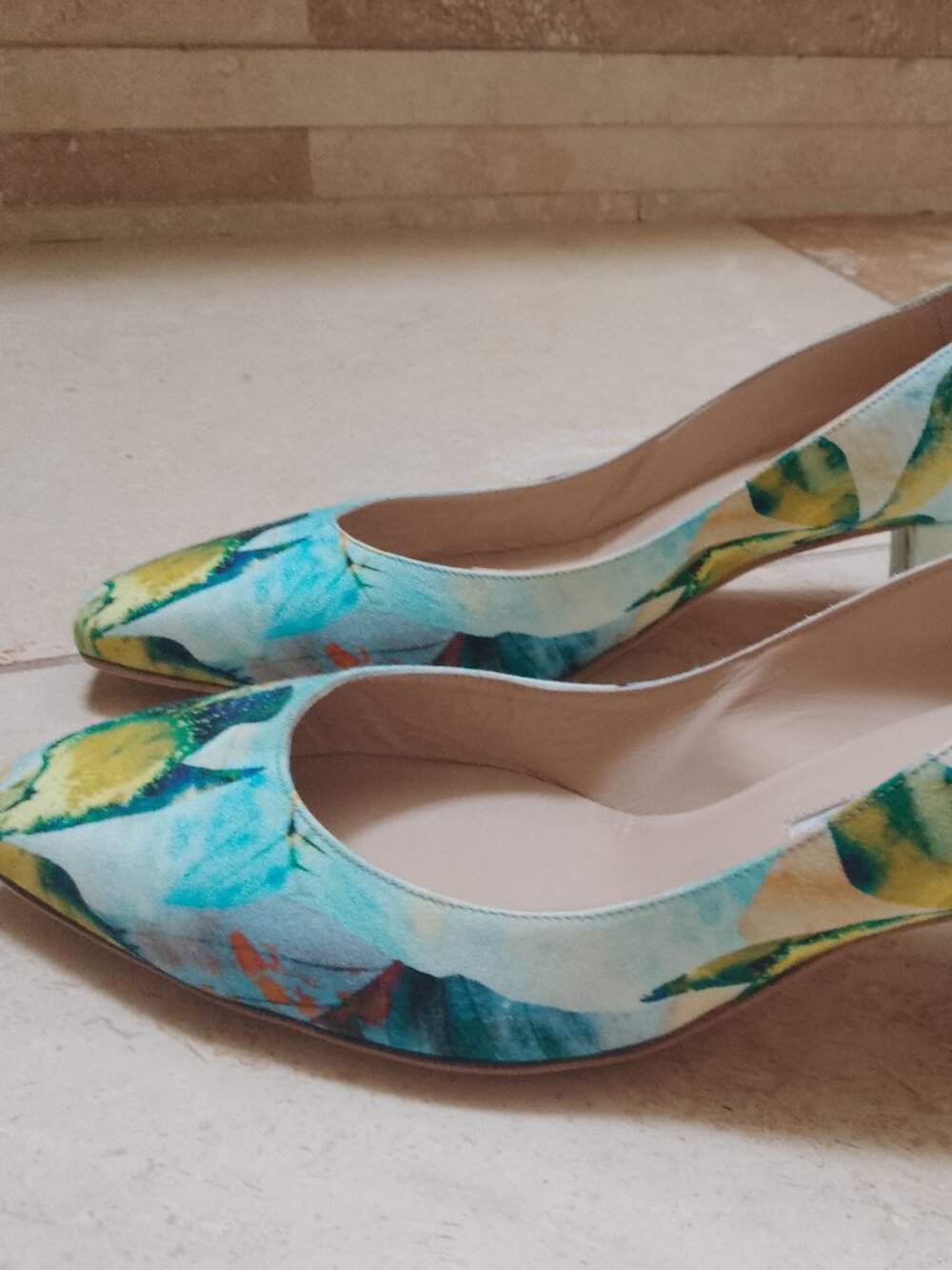 Oscar de la Renta heels